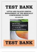 LITTLE AND FALACE'S DENTAL MANAGEMENT OF THE MEDICALLY COMPROMISED PATIENT 9TH EDITION TEST BANK