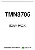 TMN3705 EXAM PACK 2025