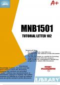 MNB1501 Tutorial Letter (102) 2023