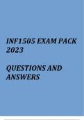 Introduction to Business Information Systems(INF1505 Exam pack2023)