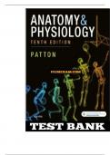 Test Bank for Anatomy and Physiology, 11th Edition by Patton 2023 |Chapter 1-48 | All Chapters