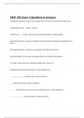 ENTC 181 Exam 1 Questions & Answers 