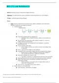BIOD 151/A & P 1 Lab 8 Exam questions with complete solutions