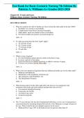 Test Bank for Basic Geriatric Nursing 7th Edition By Patricia A. Williams-A+ Grades-2023-2024.pdf