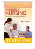 Test Bank - Fundamentals of Nursing 9TH Edition By Craven – Complete All Chapters