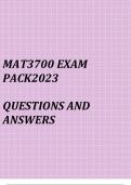 MAT3700 Exam pack2023