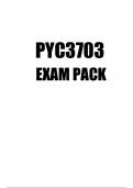 PYC3703 EXAM PACK 2023