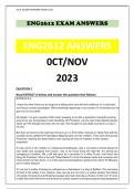 ENG2612  OCT EXAM ANSWERS  2023