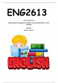 ENG2613 OCT/EXAM ANSWERS 2023