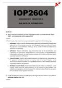 IOP2604 Assignment 5 (Answers) Semester 2 - Due 26 October 2023