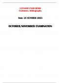 LCP4809 Exam Answers 25 OCTOBER 2023 exam
