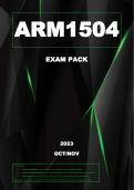 ARM1504 Exam Pack (2023)