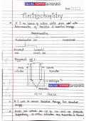 12th Chemistry Electrochemistry English notes