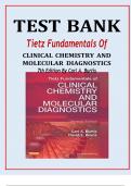 Tietz Fundamentals of Clinical Chemistry and Molecular Diagnostics 7th Edition Test Bank
