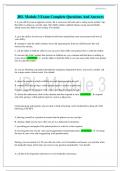 JBL Module 3 Exam Complete Questions And Answers