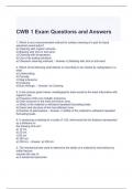 CWB  Exam Bundle (Graded A)