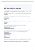 MH701 - Exam 1 - Big Set with complete solutions