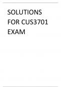 CUS3701 EXAM 2023 S2 ALL ACCUARATE ANSWERS