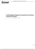 ATI RN Medical-Surgical Proctored Focus Review 