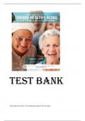 TEST BANK: TOWARD HEALTHY AGING, 9TH EDITION EBERSOLE AND HESS’