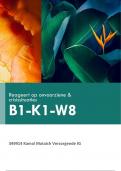 BPV Examen Verzorgende IG B1-K1-W8