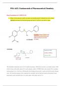 Test Bank for Fundamentals of Pharmaceutical Chemistry: Drug Structures, Development, and Discovery Process| LATEST Questions, 100% Correct Answers with Rationale