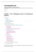 Solution Manual for International Business, 3rd Edition by Michael Geringer, Jeanne McNett