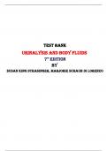  Urinalysis and Body Fluids 7th Edition Test Bank By Susan King Strasinger, Marjorie Schaub Di Lorenzo |Chapter 1 – 17, Latest-2023/2024|