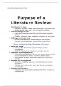 literature view notes University College London (UCL)