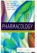 TEST BANK PHARMACOLOGY A PATIENTCENTERED NURSING PROCESS APPROACH, 11TH  EDITION BY LINDA E. MCCUISTION CHAPTER 1-58 FULLY COVERED (ISBN 978-0323826792) UPDATED  2023/2024