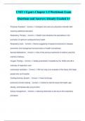 UNIT 1 Egan's Chapter 1-5 Workbook Exam Questions and Answers Already Graded A+