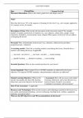Lesson Plan on 3rd grader with Autism