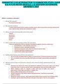 HUMANITIES C100 INTRODUCTION TO HUMANITIES STUDY GUIDE  Q & A PLUS NOTES (MODULE 1- 6) WESTERN GOVERNORS  UNIVERSITY 2024