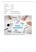 Moduleopdracht Projectmanagementvaardigheden - Cijfer 7.5 - 2023 - NCOI - Bachelor Bedrijfskunde