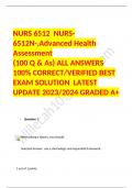 Nurs  6512 midterm EXAM  QUESTIONS & ANSWERS/ LATEST UPDATE 2023-2024 / RATED A+