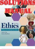 Ethics Theory and Contemporary Issues 10th Edition by Fiala Andrew, MacKinnon B Solution Manual