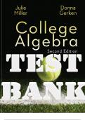 College Algebra 2nd Edition Test Bank