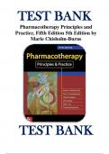 Test Bank For Pharmacotherapy Principles and Practice 5th Edition by Marie A. Chisholm-Burns; Terry L. Schwinghammer; Patrick M. Malone; Jill M. Kolesar; Kelly C. Lee; ISBN 9781260019445 Chapter 1-102 | Complete Guide