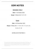 ODR 320: EVERYTHING ON COMPANY LAW FOR THE FINAL EXAM AND SEMESTER TEST 2 (2023)