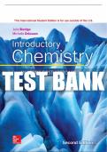 Test Bank For Introductory Chemistry: An Atoms First Approach 2nd Edition All Chapters - 9781260148916