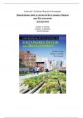 Solutions Manual Engineering Applications in Sustainable Design and Development by Bradley Striebig, ISBN: 9781133629771.