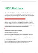 NR509 Final Exam 2023/2024