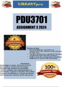 PDU3701 Assignment 3 (DETAILED ANSWERS) 2024