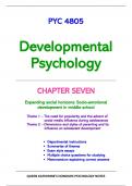 PYC4805 Developmental Psychology Comprehensive Notes and Exam Summaries