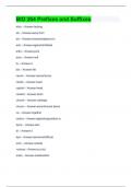 BIO 264 Prefixes and Suffixes