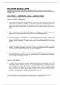 Solution Manual For Principles of Economics 8e Robert Frank, Ben Bernanke, Kate Antonovics and Ori Heffetz