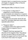 This is a document of class 10th chapter 14 chemical effects of current we can easily understand the electrolysis and other concepts of this chapter