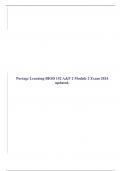 Portage Learning BIOD 152 A&P 2 Module 2 Exam 2024 updated.