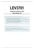 LEV3701 Assignment 2 Solutions Semester 1 2024