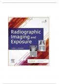 Complete TEST BANK: For Radiographic Imaging and Exposure 6th Edition by Terri L. Fauber Latest Edition Graded A+